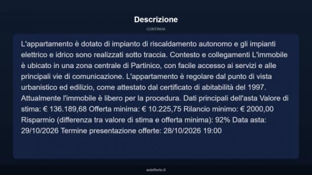 Immobile in asta di 293 m² con più di 5 locali in vendita a Partinico - Foto 13