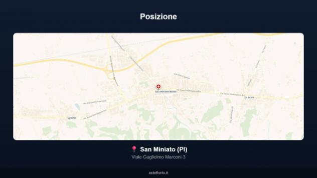 Immobile in asta di 150 m² con più di 5 locali in vendita a San Miniato - Foto 2