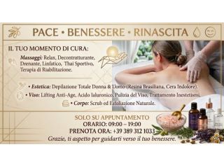 Massaggi - benessere Milano - Massaggiatrice estetista Tel:3893121033