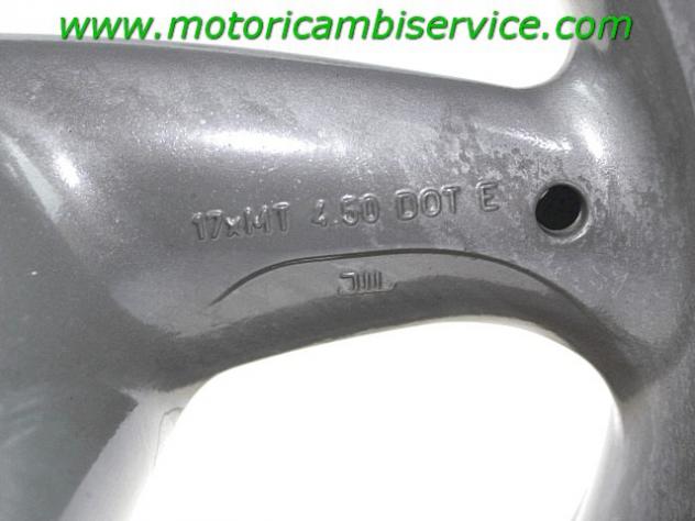 CERCHIO RUOTA POSTERIORE DUCATI MONSTER 620 44KW 2003 - 2006 0022792 REAR WHEEL - Foto 4