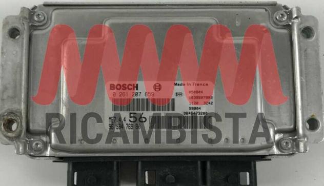 0261207859 9658476980 Citroen Berlingo centralina motore Bosch