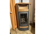 Termostufa Idro a pellet Piazzetta P961 Thermo in maiolica, perfetta