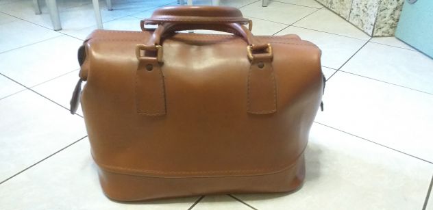 BORSONE DA VIAGGIO O LAVORO IN CUOIO
