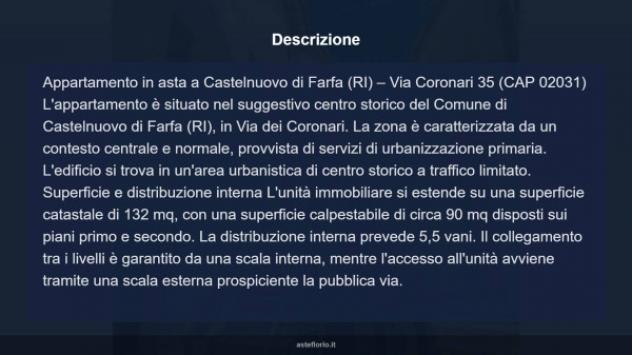 Immobile in asta di 132 m² in vendita a Castelnuovo di Farfa - Foto 4