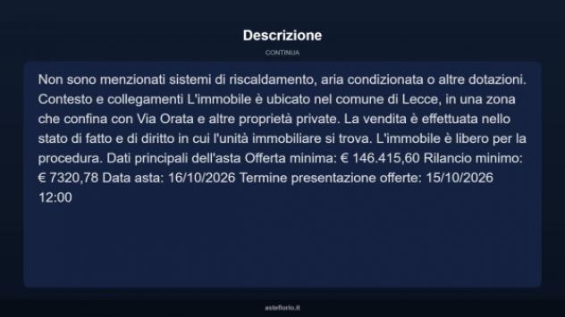 Immobile in asta di 70 m² in vendita a Lecce - Foto 14