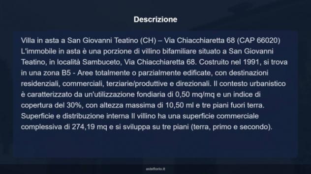Immobile in asta di 274 m², box auto in vendita a San Giovanni Teatino - Foto 9