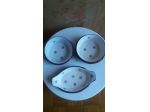 Tris di ceramica nuovi
