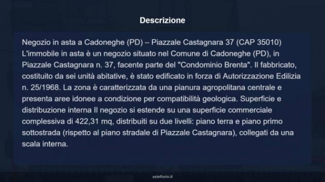 Immobile in asta di 422 m² in vendita a Cadoneghe - Foto 5