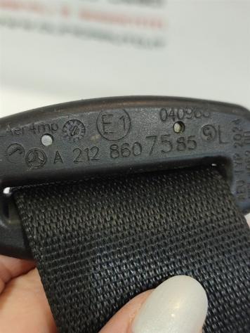 CINTURA DI SICUREZZA ANTERIORE SINISTRA MERCEDES Classe E Berlina W212 A2128607585 642856 (09) - Foto 4