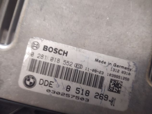 CENTRALINA MOTORE 0281018552 | 8518269 Centralina motore Bosch, BMW 320 d, 0281 - Foto 4