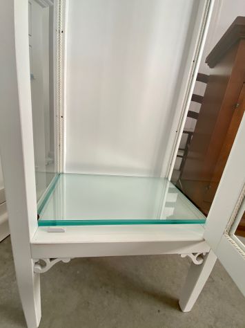 NUOVA CRISTALLIERA 1 ANTA DI VERO LEGNO, VARIE FINITURE - Foto 5