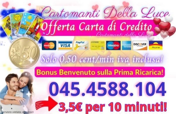 Cartomanti della Luce OFFERTA MINUTI GRATIS