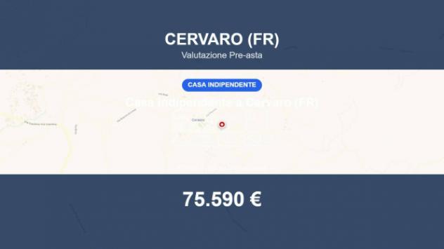 Immobile in asta di 225 m² in vendita a Cervaro