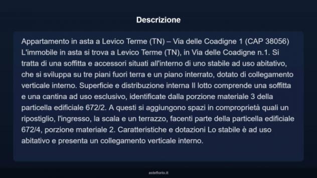 Immobile in asta di 60 m² in vendita a Levico Terme - Foto 5