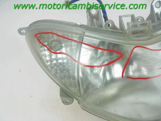 FARO ANTERIORE KYMCO GRAN DINK 125 2001 - 2006 KY320017 FRONT LIGHT CON DIFETTO - Foto 2