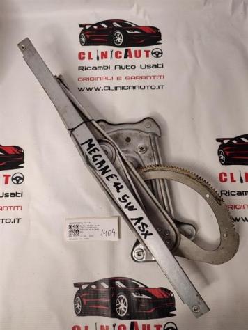 MECCANISMO ALZAVETRO ANT. SX RENAULT Megane III 807210002R (0816)