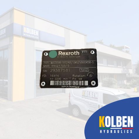 Trasmissione Rexroth A41CTU145-107EPA0T/10MLQ1V9XXSAE00-S - Foto 4