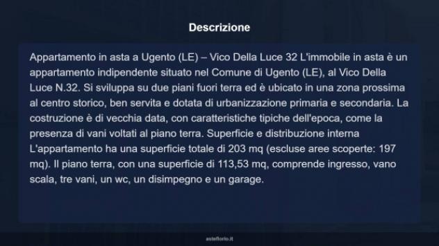 Immobile in asta di 203 m², box auto in vendita a Ugento - Foto 18