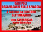 Gallipoli economico appartamento Lido S. Giovanni