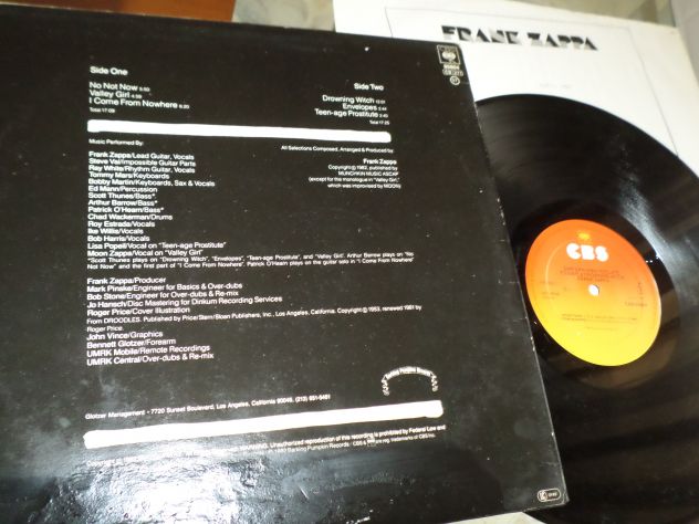 FRANK ZAPPA - Ship Arriving Too Late To Save A Drowning Witch - LP / 33 g. 1982 - Foto 2
