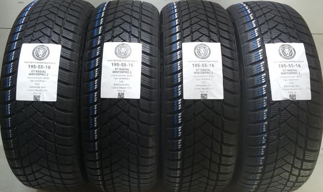 4 GOMME 195 55 16 GT RADIAL A68234