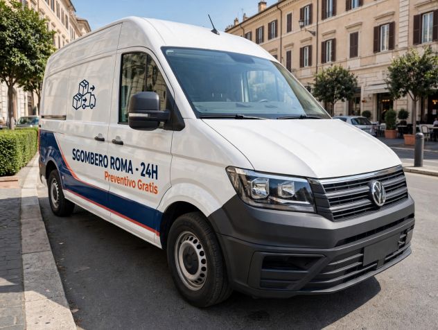 SGOMBERO CANTINE GARAGE APPARTAMENTI ROMA - 24H - PREVENTIVO GRATIS