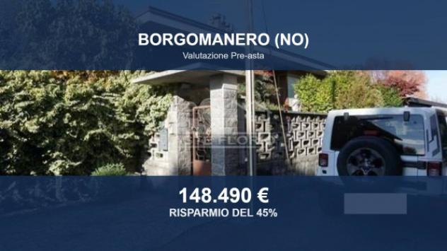 Immobile in asta di 203 m², box auto doppio in vendita a Borgomanero