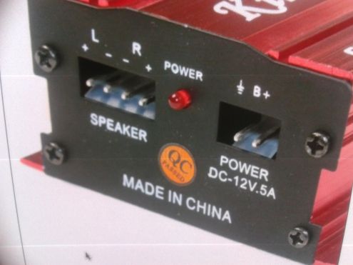 AMPLIFICATORE STEREO 2 X 50 WATT PER AUTO CAMPER BARCA MOTO ECC. - Foto 2