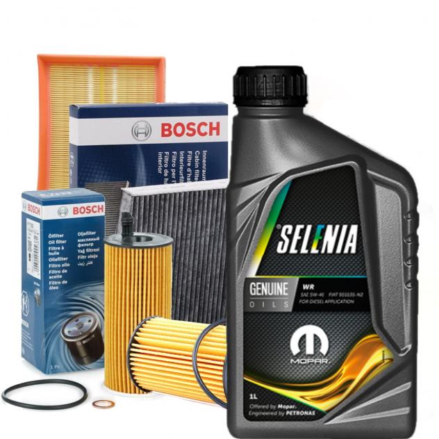 Bosch Kit Tagliando + Olio Motore Ktb044+Wr5W40