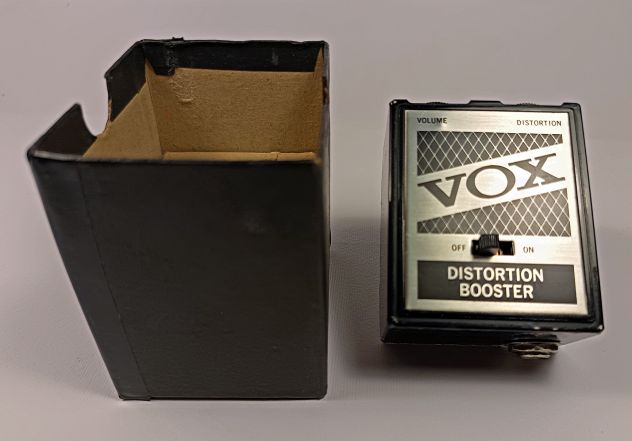 Vintage distorsore, Fuzz Pedal,Vox 8162 Deluxe Distortion Booster 1970