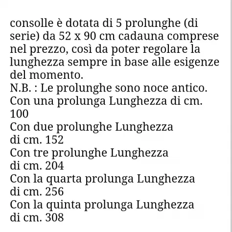 Consolle diventa tavolo allungabile shabby chic con spedizione - Foto 2