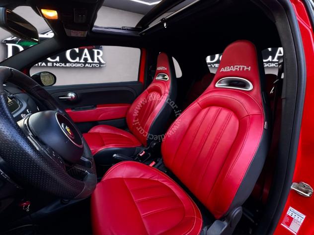 Abarth 595 1.4 Turbo T-Jet 180 CV MTA Competizione TETTO XENO PDC AUDIO BEATZ ANTIFURTO PELLE TAGLIANDI UFFICIALI - Foto 4