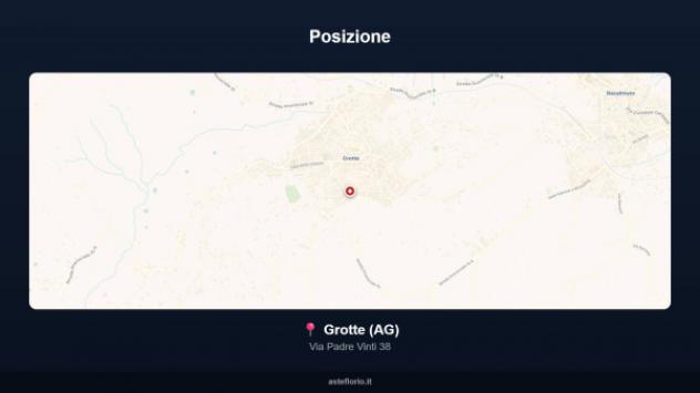 Immobile in asta di 70 m², box auto in vendita a Grotte - Foto 2