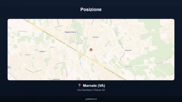 Immobile in asta di 135 m² con più di 5 locali e box auto in vendita a Marnate - Foto 11