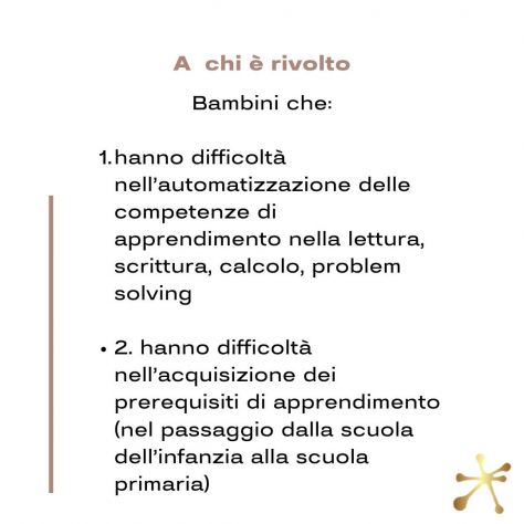 POTENZIAMENTO DELLE ABILITA' SCOLASTISCHE - Foto 2