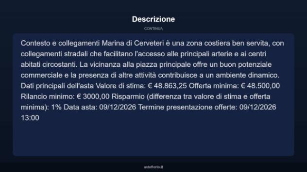 Immobile in asta di 78 m² in vendita a Cerveteri - Foto 5