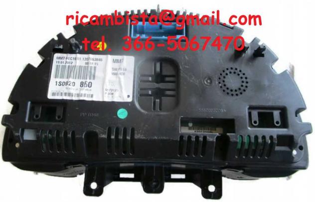 1S0920850 Volkswagen Up quadro strumenti Magneti Marelli