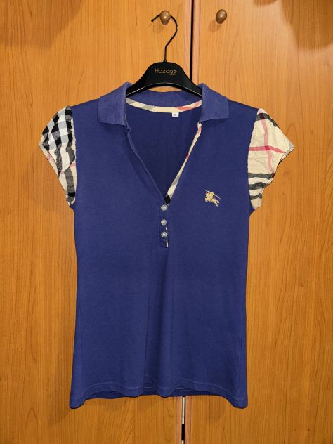 MAGLIETTA POLO IN OTTIME CONDIZIONI DA DONNA,IN COTONE,TAGLIA S,LEGGERMENTE ELAS - Foto 4