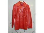 Giacca donna MAX&Co. in pelle rossa 44