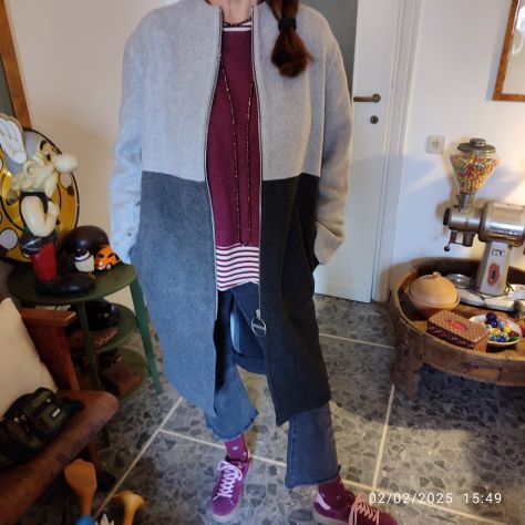 Giaccone donna Givenchy grigio - Foto 2