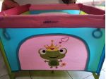 Box con lato in rete apribile per bambini
