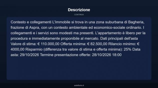 Immobile in asta di 140 m² con più di 5 locali in vendita a Bagheria - Foto 16