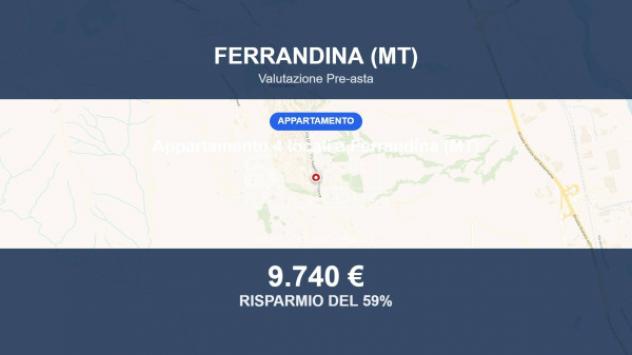 Immobile in asta di 88 m² in vendita a Ferrandina