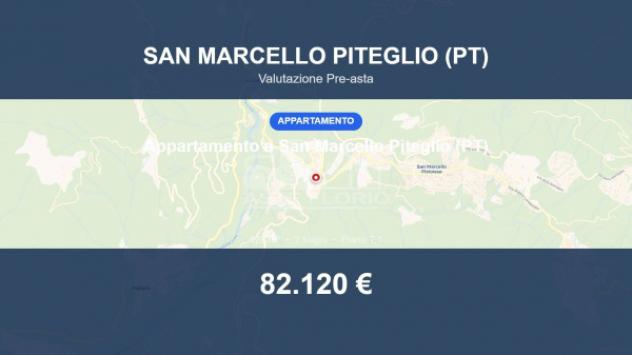 Immobile in asta di 128 m², box auto in vendita a San Marcello Piteglio