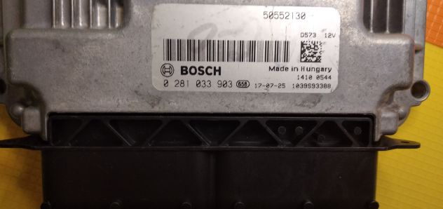 CENTRALINA MOTORE ALFA ROMEO STELVIO 0281033903 50552130 - Foto 4