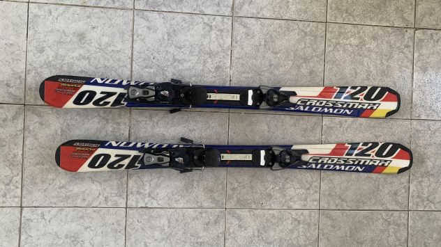 SCI SALOMON CROSSMAX 120 BAMBINO CON ATTACCHI