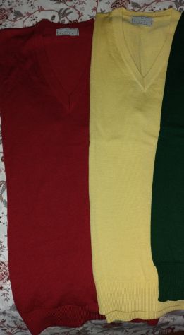 GILET DA UOMO IN PURA LANA VARI COLORI - Foto 3