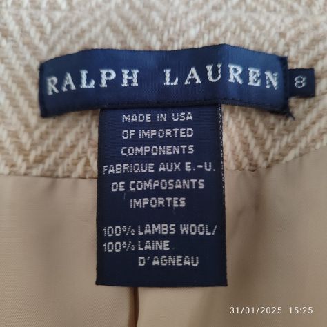 Cappotto spigato Ralph Lauren - Foto 6