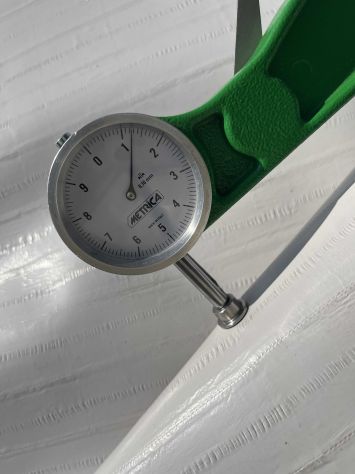 K23 Pelle di vitello stampa Anguilla bianco panna - Foto 6
