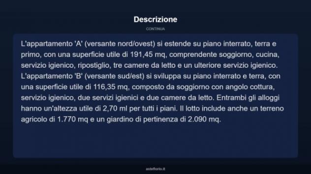 Immobile in asta di 458 m² con più di 5 locali e box auto in vendita a Fabrica di Roma - Foto 7